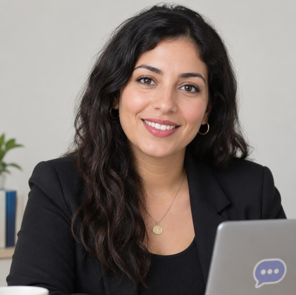 Portrait of a smiling young woman